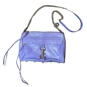 Rebecca Minkoff purple mac bag